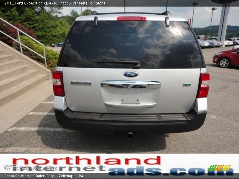 Ingot Silver Metallic / Stone 2011 Ford Expedition XL 4x4