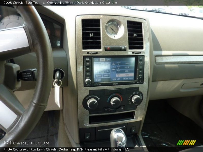 Cool Vanilla White / Dark Khaki/Light Graystone 2008 Chrysler 300 Touring