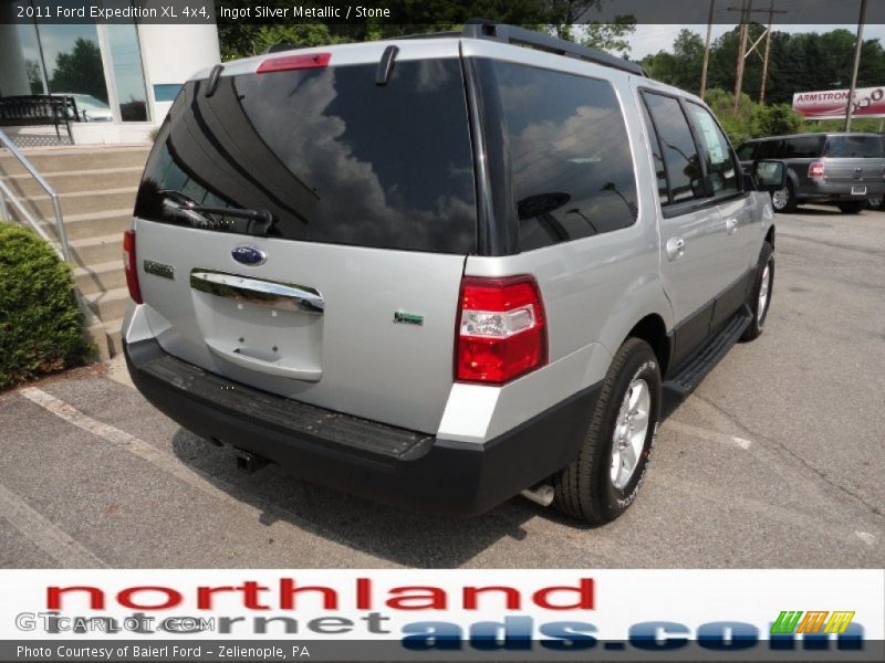 Ingot Silver Metallic / Stone 2011 Ford Expedition XL 4x4