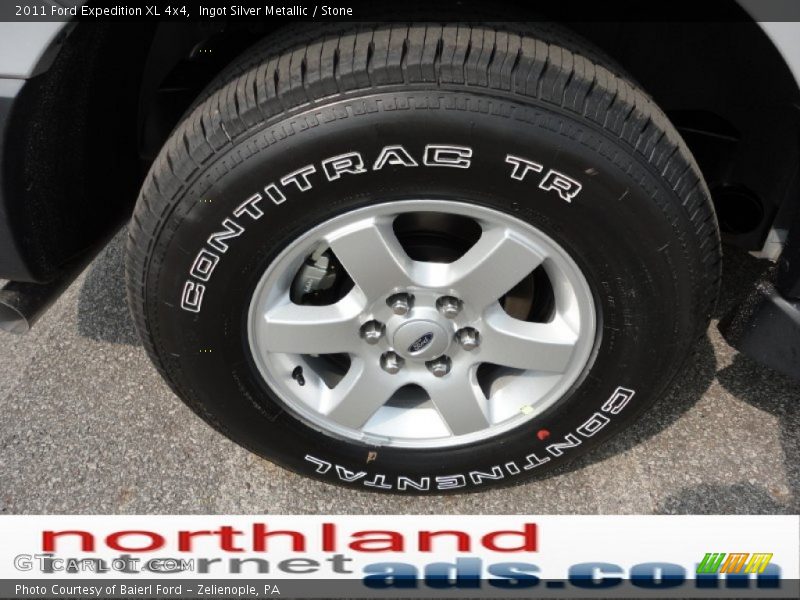 Ingot Silver Metallic / Stone 2011 Ford Expedition XL 4x4