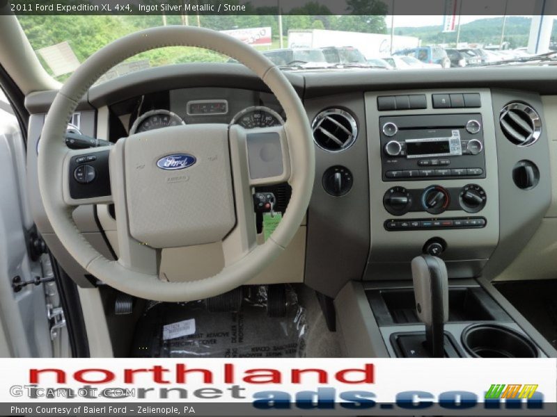 Ingot Silver Metallic / Stone 2011 Ford Expedition XL 4x4