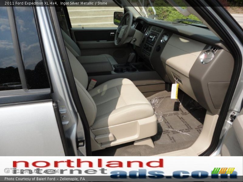 Ingot Silver Metallic / Stone 2011 Ford Expedition XL 4x4