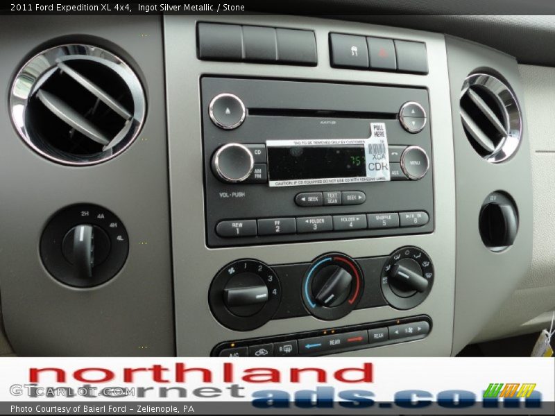 Ingot Silver Metallic / Stone 2011 Ford Expedition XL 4x4