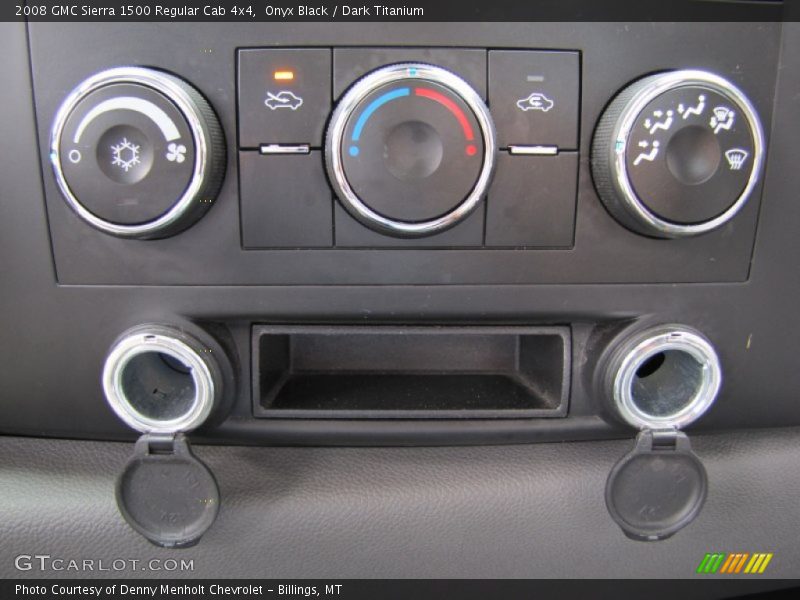 Controls of 2008 Sierra 1500 Regular Cab 4x4