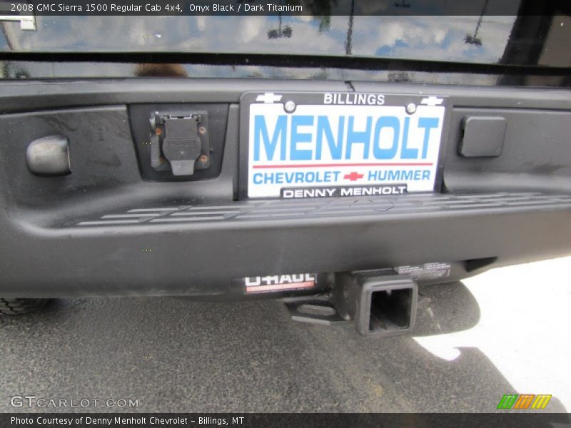 Onyx Black / Dark Titanium 2008 GMC Sierra 1500 Regular Cab 4x4