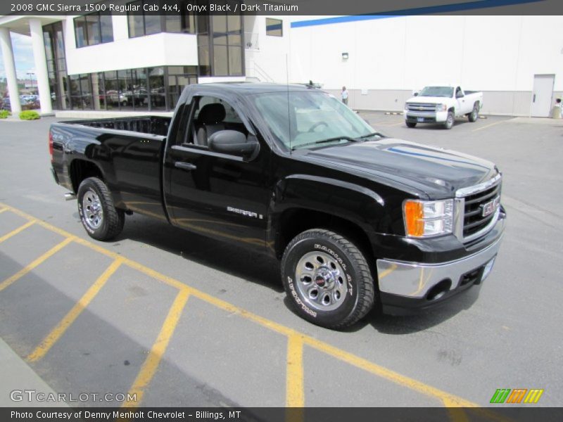 Front 3/4 View of 2008 Sierra 1500 Regular Cab 4x4