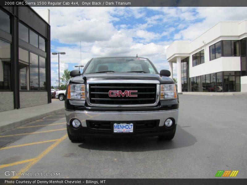 Onyx Black / Dark Titanium 2008 GMC Sierra 1500 Regular Cab 4x4