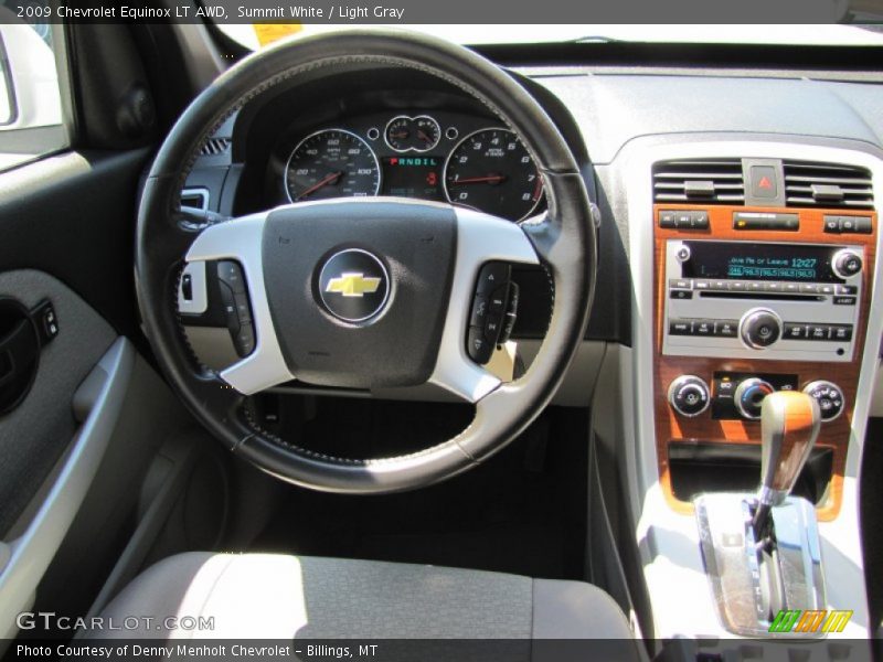 Summit White / Light Gray 2009 Chevrolet Equinox LT AWD