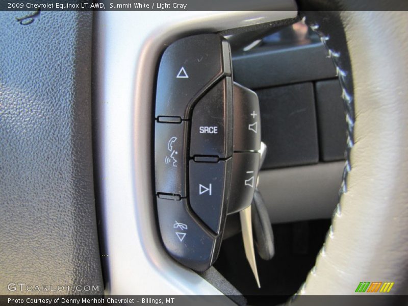 Summit White / Light Gray 2009 Chevrolet Equinox LT AWD
