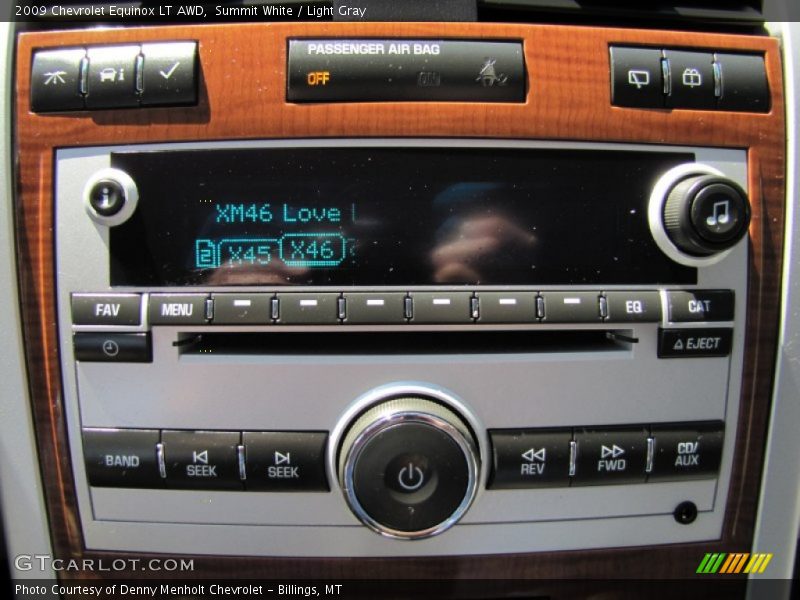 Summit White / Light Gray 2009 Chevrolet Equinox LT AWD