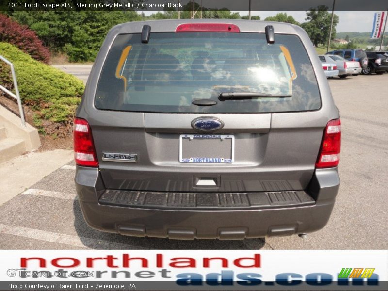 Sterling Grey Metallic / Charcoal Black 2011 Ford Escape XLS