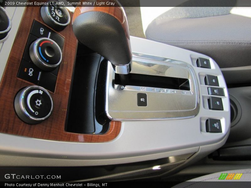 Summit White / Light Gray 2009 Chevrolet Equinox LT AWD