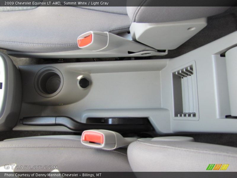 Summit White / Light Gray 2009 Chevrolet Equinox LT AWD