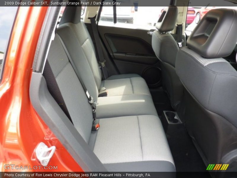 Sunburst Orange Pearl / Dark Slate Gray 2009 Dodge Caliber SXT