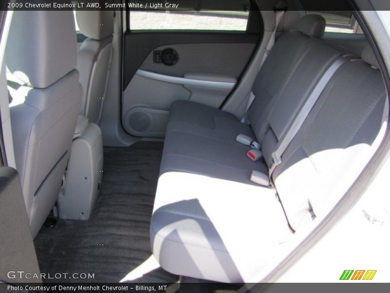 Summit White / Light Gray 2009 Chevrolet Equinox LT AWD