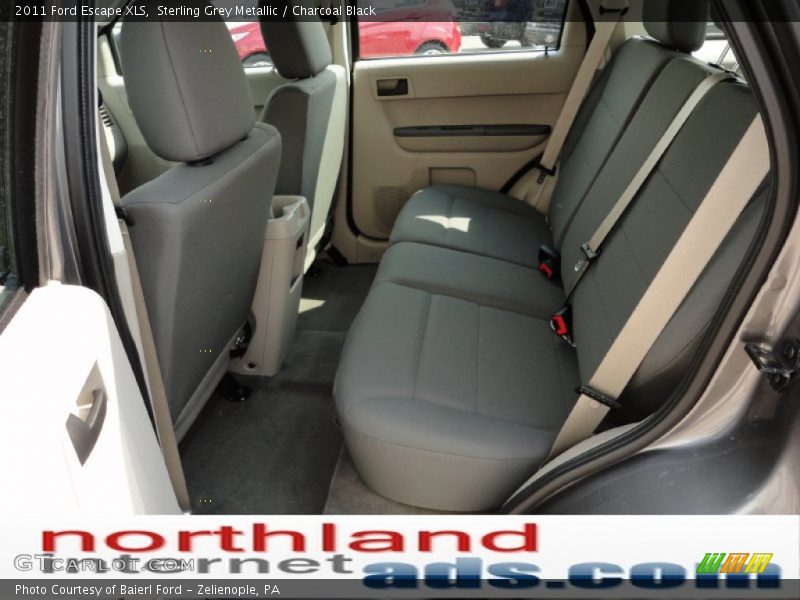 Sterling Grey Metallic / Charcoal Black 2011 Ford Escape XLS