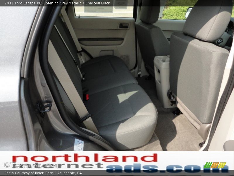 Sterling Grey Metallic / Charcoal Black 2011 Ford Escape XLS