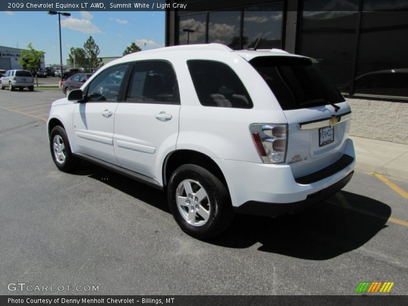 Summit White / Light Gray 2009 Chevrolet Equinox LT AWD