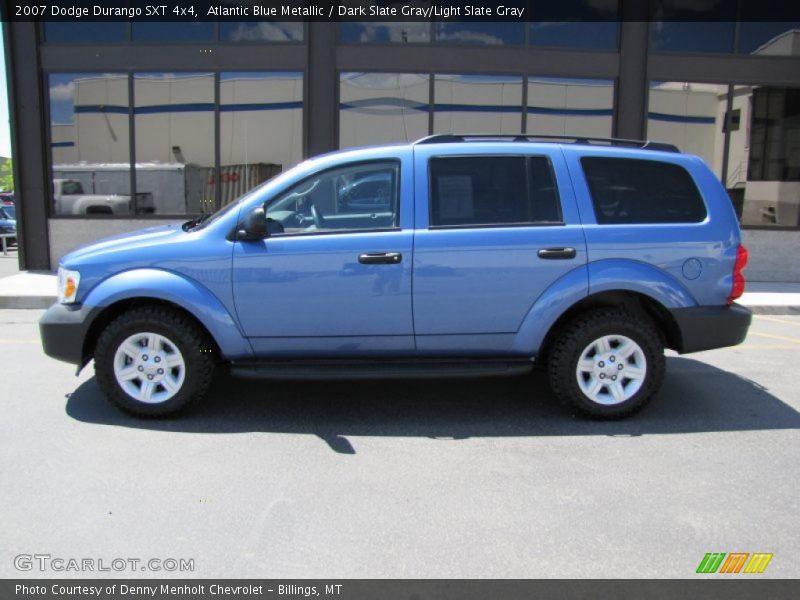 Atlantic Blue Metallic / Dark Slate Gray/Light Slate Gray 2007 Dodge Durango SXT 4x4
