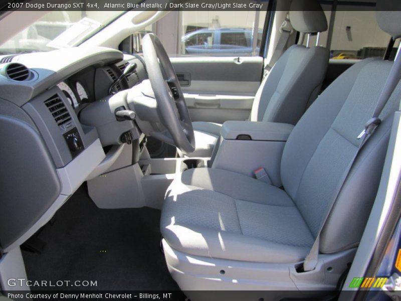 Atlantic Blue Metallic / Dark Slate Gray/Light Slate Gray 2007 Dodge Durango SXT 4x4