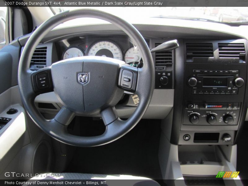Atlantic Blue Metallic / Dark Slate Gray/Light Slate Gray 2007 Dodge Durango SXT 4x4