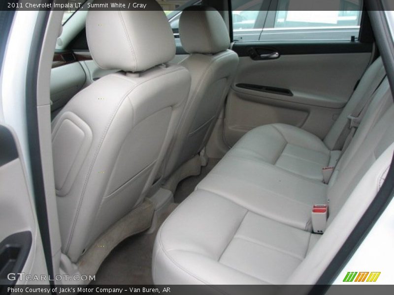 Summit White / Gray 2011 Chevrolet Impala LT