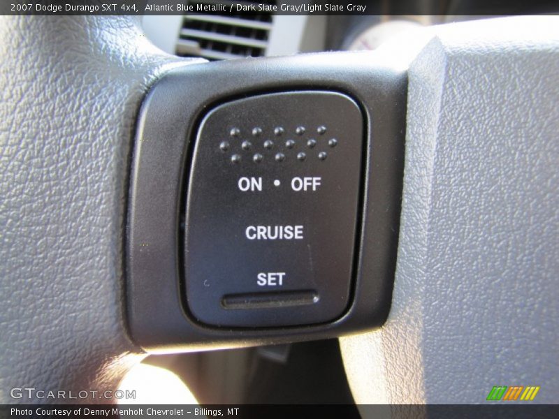 Atlantic Blue Metallic / Dark Slate Gray/Light Slate Gray 2007 Dodge Durango SXT 4x4