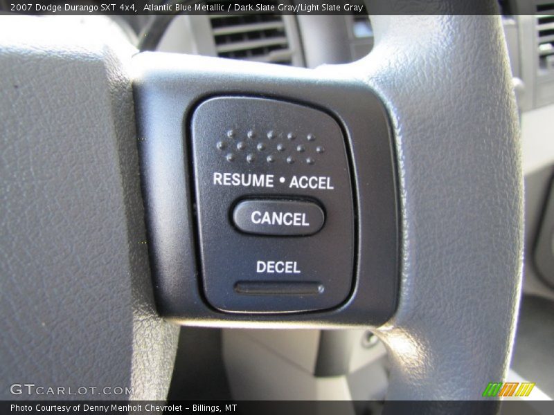 Atlantic Blue Metallic / Dark Slate Gray/Light Slate Gray 2007 Dodge Durango SXT 4x4