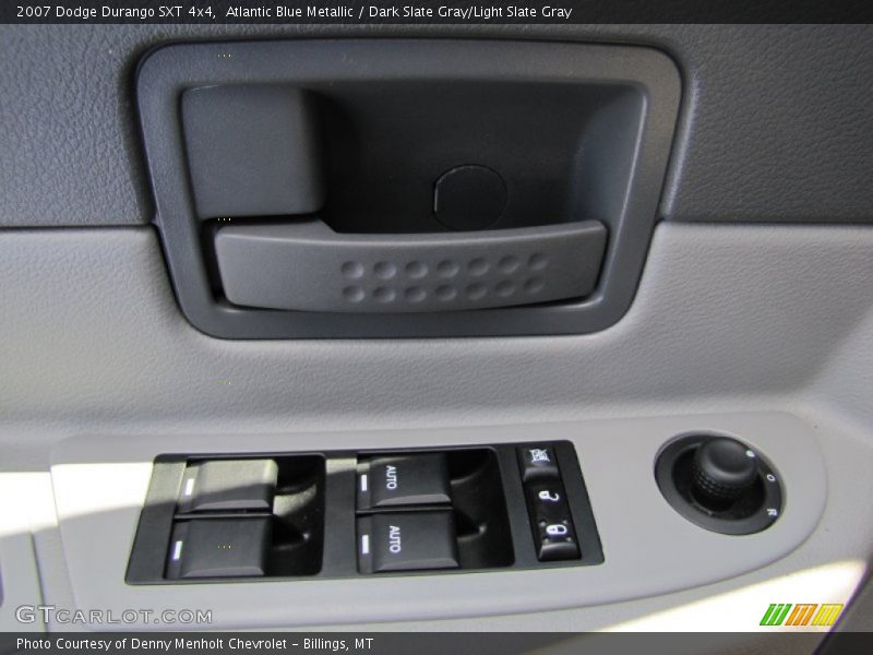 Atlantic Blue Metallic / Dark Slate Gray/Light Slate Gray 2007 Dodge Durango SXT 4x4