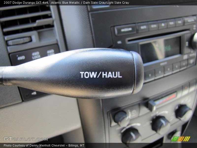 Atlantic Blue Metallic / Dark Slate Gray/Light Slate Gray 2007 Dodge Durango SXT 4x4