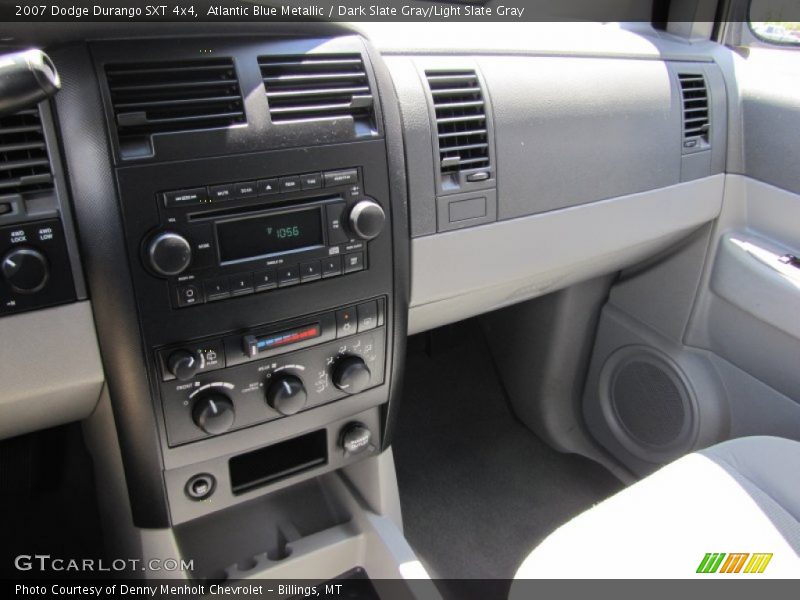 Atlantic Blue Metallic / Dark Slate Gray/Light Slate Gray 2007 Dodge Durango SXT 4x4