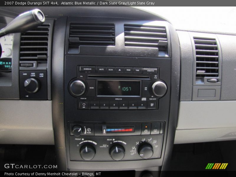 Atlantic Blue Metallic / Dark Slate Gray/Light Slate Gray 2007 Dodge Durango SXT 4x4