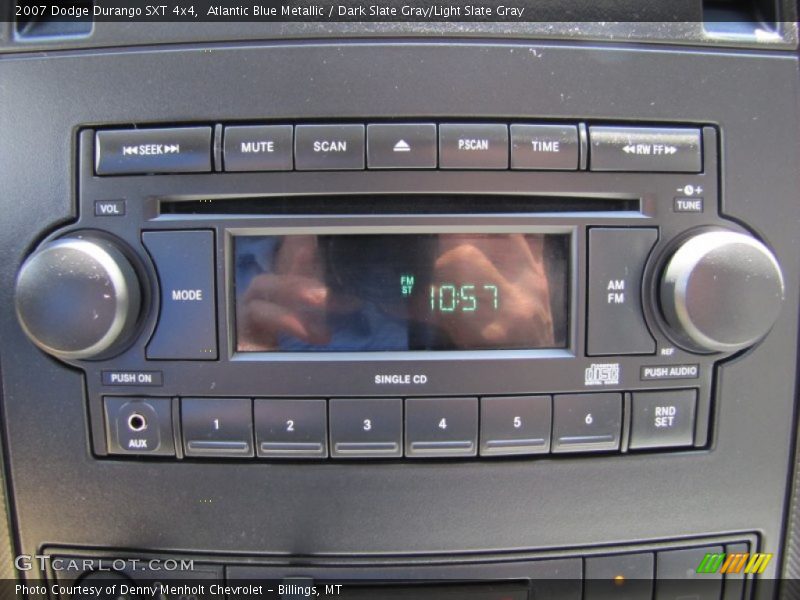 Atlantic Blue Metallic / Dark Slate Gray/Light Slate Gray 2007 Dodge Durango SXT 4x4