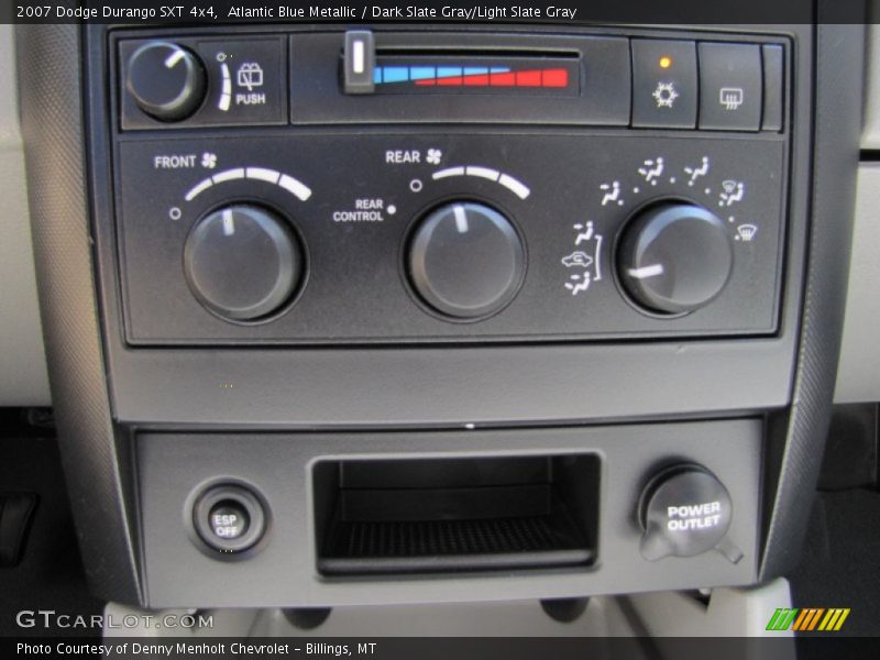 Atlantic Blue Metallic / Dark Slate Gray/Light Slate Gray 2007 Dodge Durango SXT 4x4