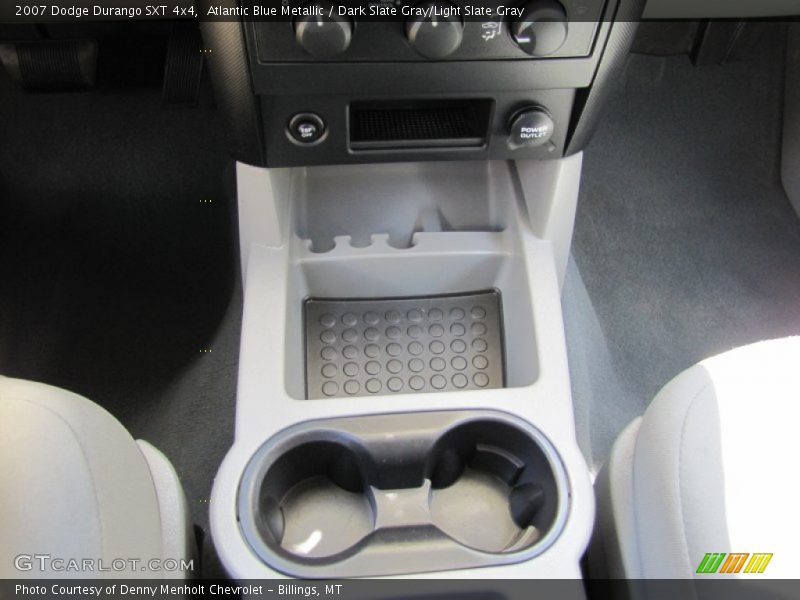 Atlantic Blue Metallic / Dark Slate Gray/Light Slate Gray 2007 Dodge Durango SXT 4x4