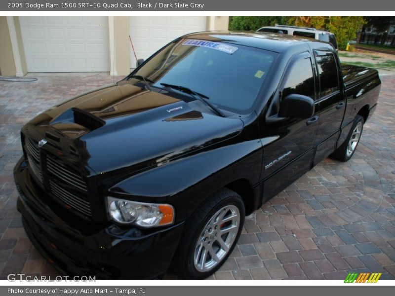 Black / Dark Slate Gray 2005 Dodge Ram 1500 SRT-10 Quad Cab