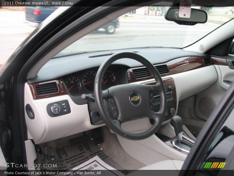 Black / Gray 2011 Chevrolet Impala LT