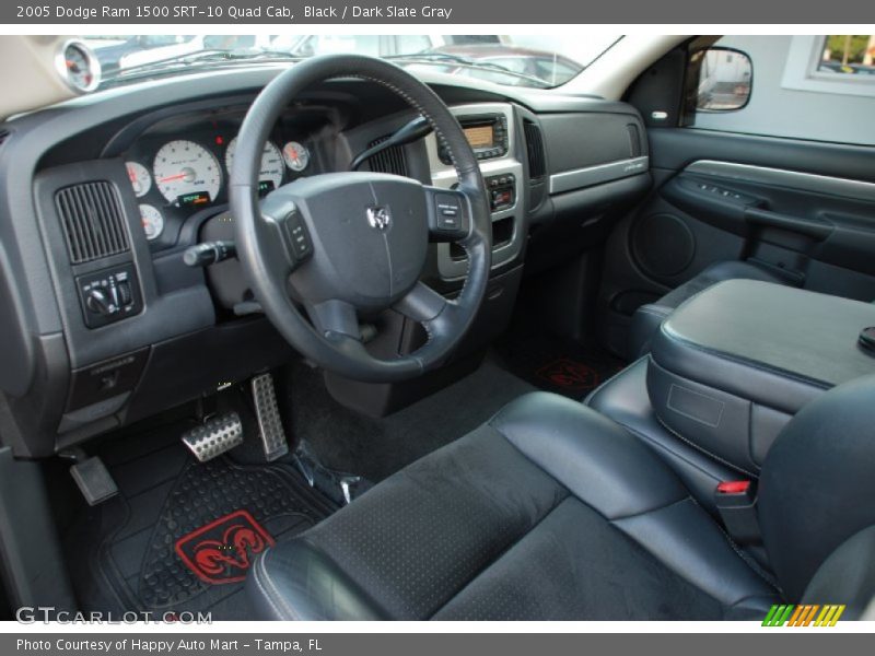 Dark Slate Gray Interior - 2005 Ram 1500 SRT-10 Quad Cab 