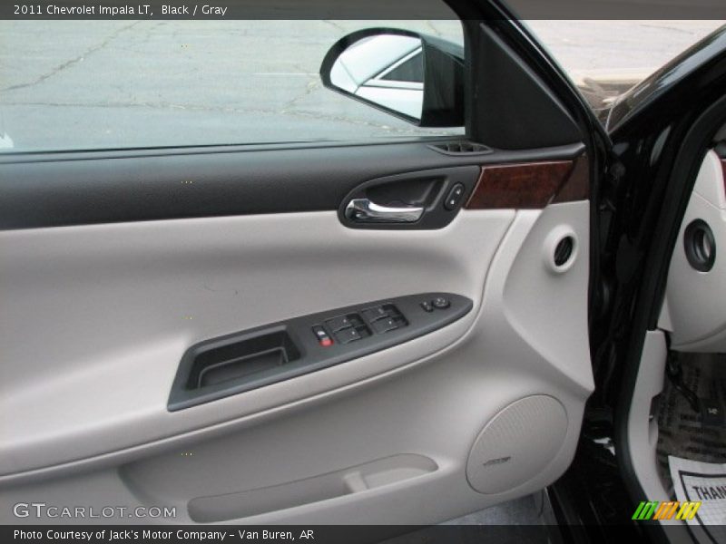 Black / Gray 2011 Chevrolet Impala LT