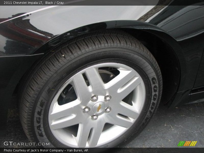 Black / Gray 2011 Chevrolet Impala LT