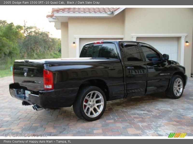 Black / Dark Slate Gray 2005 Dodge Ram 1500 SRT-10 Quad Cab