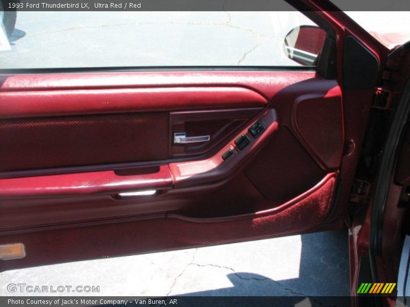 Ultra Red / Red 1993 Ford Thunderbird LX