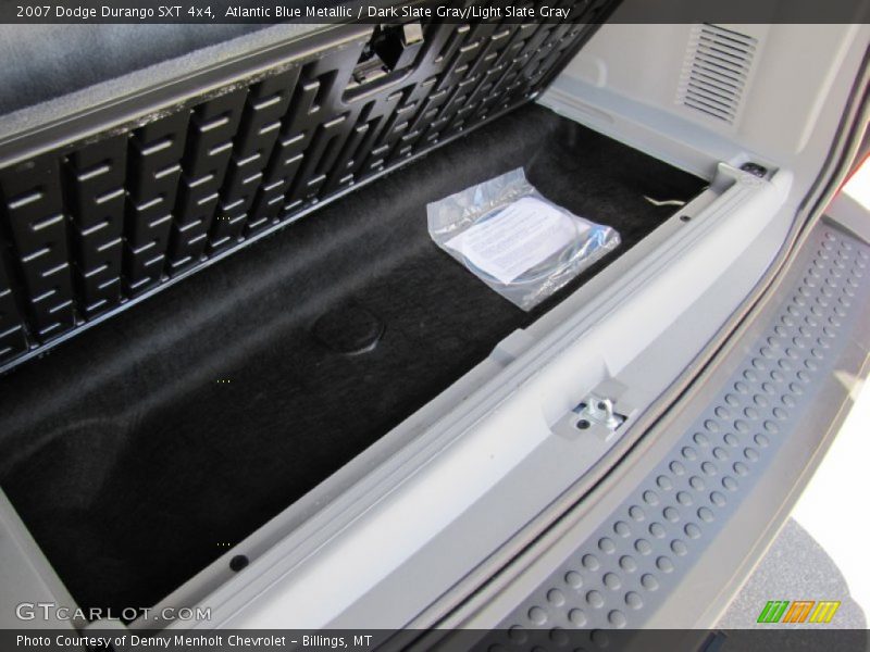 Atlantic Blue Metallic / Dark Slate Gray/Light Slate Gray 2007 Dodge Durango SXT 4x4
