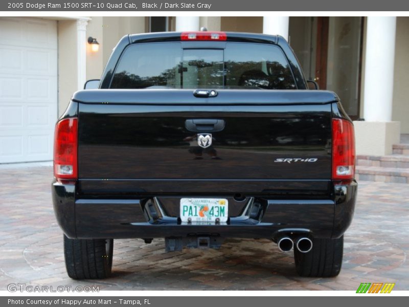 Black / Dark Slate Gray 2005 Dodge Ram 1500 SRT-10 Quad Cab