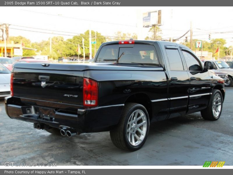 Black / Dark Slate Gray 2005 Dodge Ram 1500 SRT-10 Quad Cab