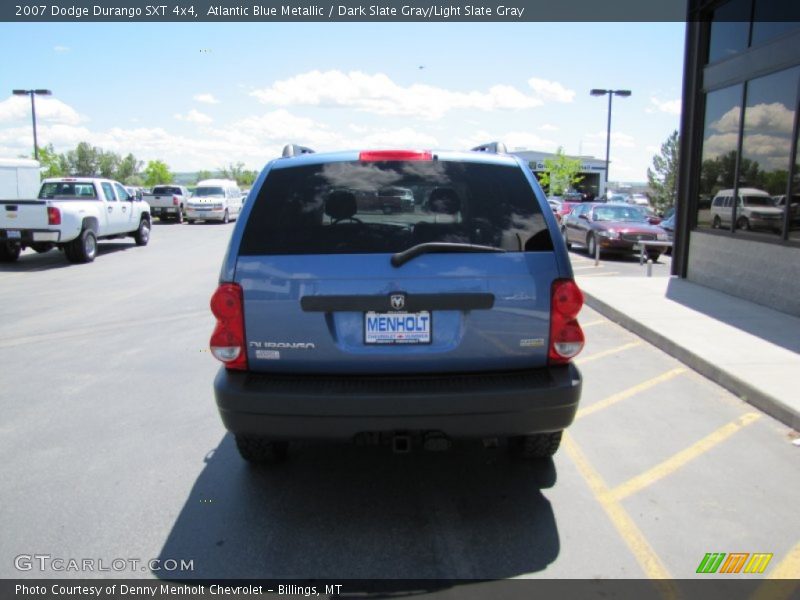 Atlantic Blue Metallic / Dark Slate Gray/Light Slate Gray 2007 Dodge Durango SXT 4x4