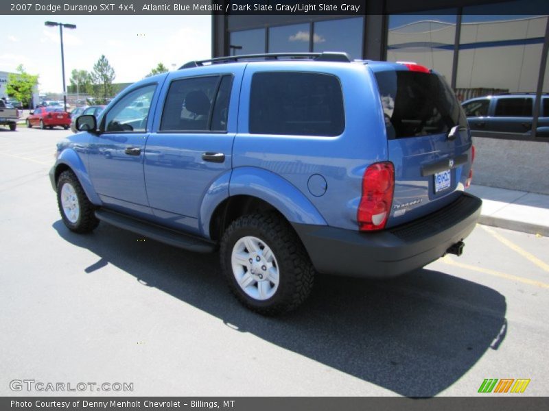 Atlantic Blue Metallic / Dark Slate Gray/Light Slate Gray 2007 Dodge Durango SXT 4x4