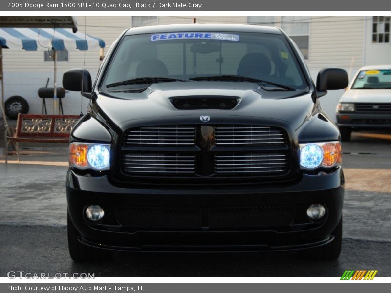 Black / Dark Slate Gray 2005 Dodge Ram 1500 SRT-10 Quad Cab