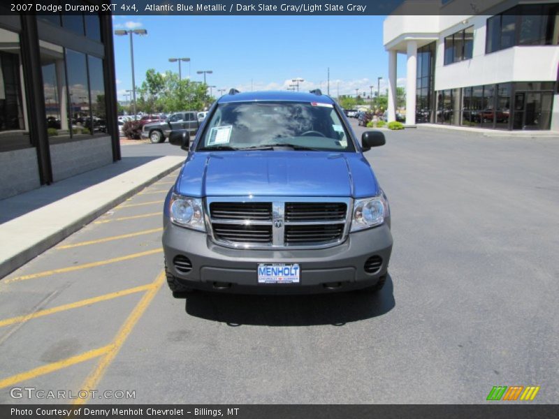Atlantic Blue Metallic / Dark Slate Gray/Light Slate Gray 2007 Dodge Durango SXT 4x4