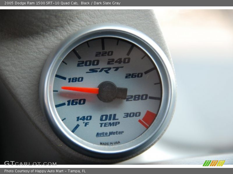  2005 Ram 1500 SRT-10 Quad Cab SRT-10 Quad Cab Gauges